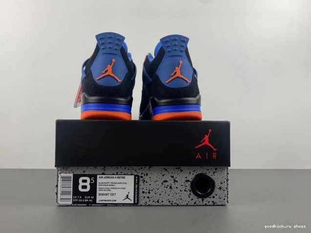 Cheap Cavs Retro Jordan 308497-027 AIR 4 0811